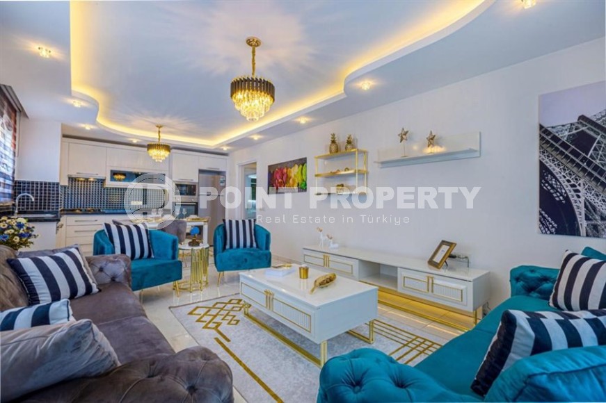 Комфортабельная квартира с современной мебелью и бытовой техникой, в центре района Махмутлар-id-6124-фото-3