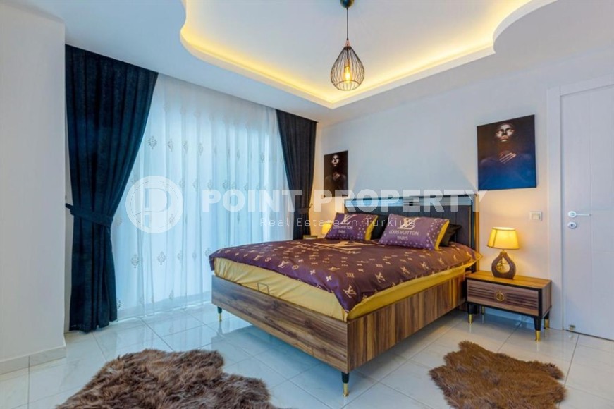 Комфортабельная квартира с современной мебелью и бытовой техникой, в центре района Махмутлар-id-6124-фото-6