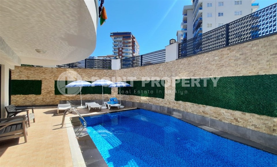 Small apartment with modern design, in a popular area of Alanya - Mahmutlar-id-6126-photo-12