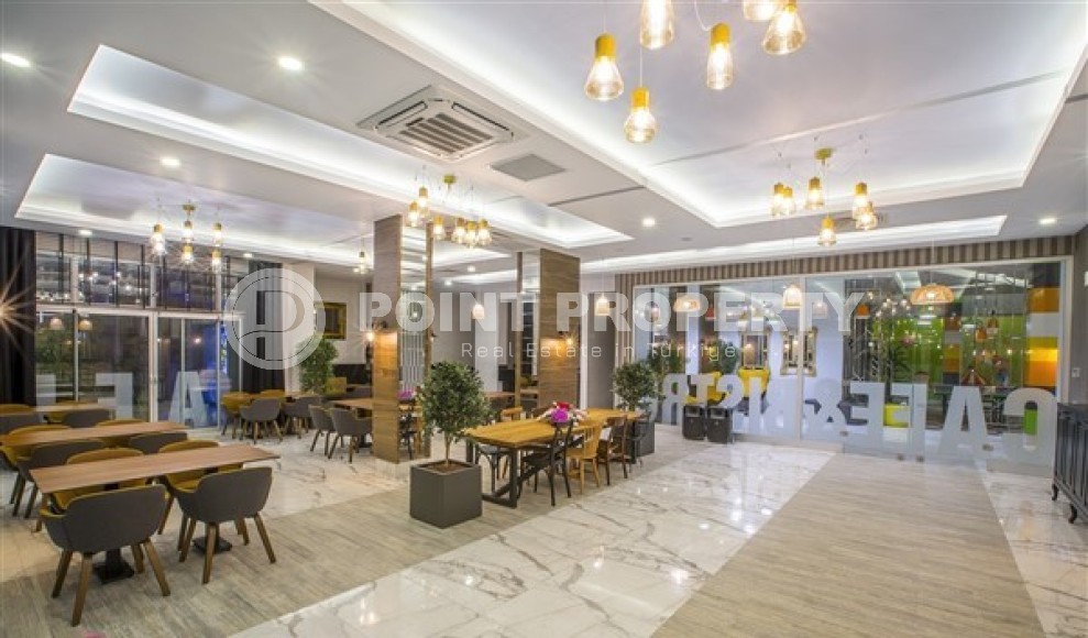 Апартаменты на 3-м этаже в жилом комплексе 2017 года постройки, в спокойном, живописном районе Аланьи - Авсаллар-id-6127-фото-15