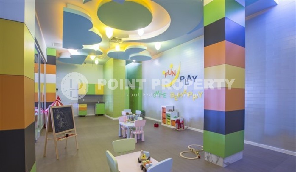 Апартаменты на 3-м этаже в жилом комплексе 2017 года постройки, в спокойном, живописном районе Аланьи - Авсаллар-id-6127-фото-16