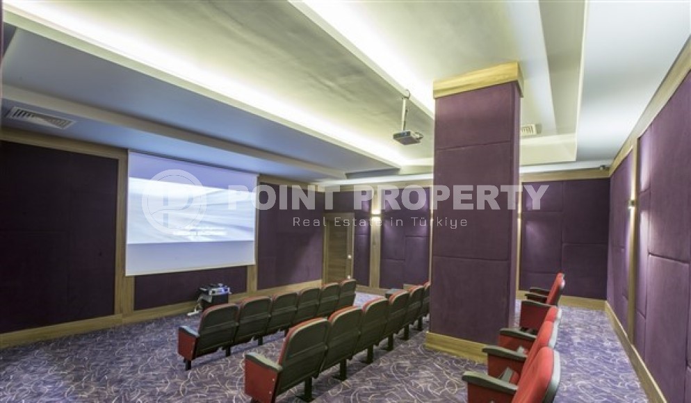 Апартаменты на 3-м этаже в жилом комплексе 2017 года постройки, в спокойном, живописном районе Аланьи - Авсаллар-id-6127-фото-17