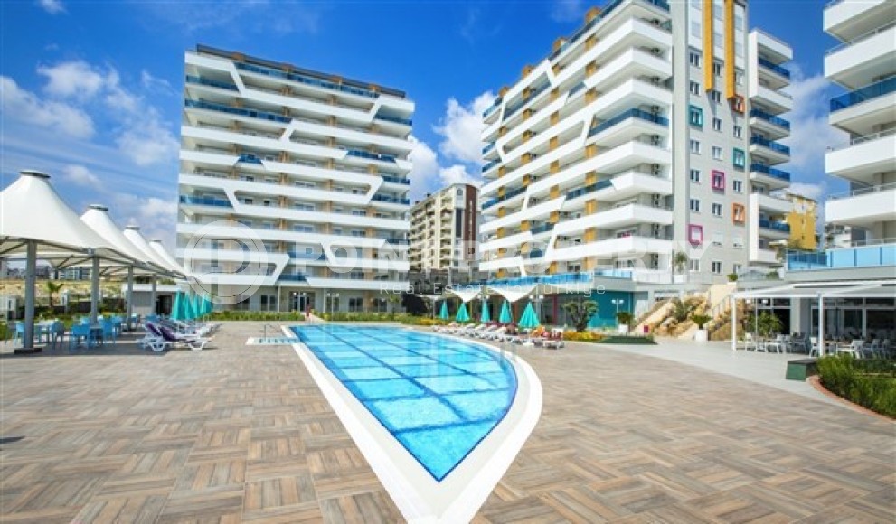 Апартаменты на 3-м этаже в жилом комплексе 2017 года постройки, в спокойном, живописном районе Аланьи - Авсаллар-id-6127-фото-19