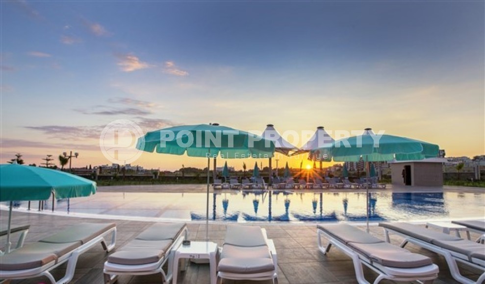 Апартаменты на 3-м этаже в жилом комплексе 2017 года постройки, в спокойном, живописном районе Аланьи - Авсаллар-id-6127-фото-20