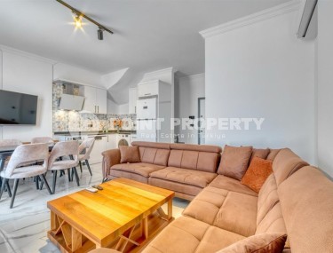 Stylish two-level apartment with panoramic mountain views, in the center of the popular Alanya area - Oba-id-6130-photo-1