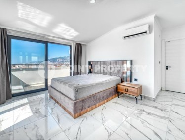 Stylish two-level apartment with panoramic mountain views, in the center of the popular Alanya area - Oba-id-6130-photo-4