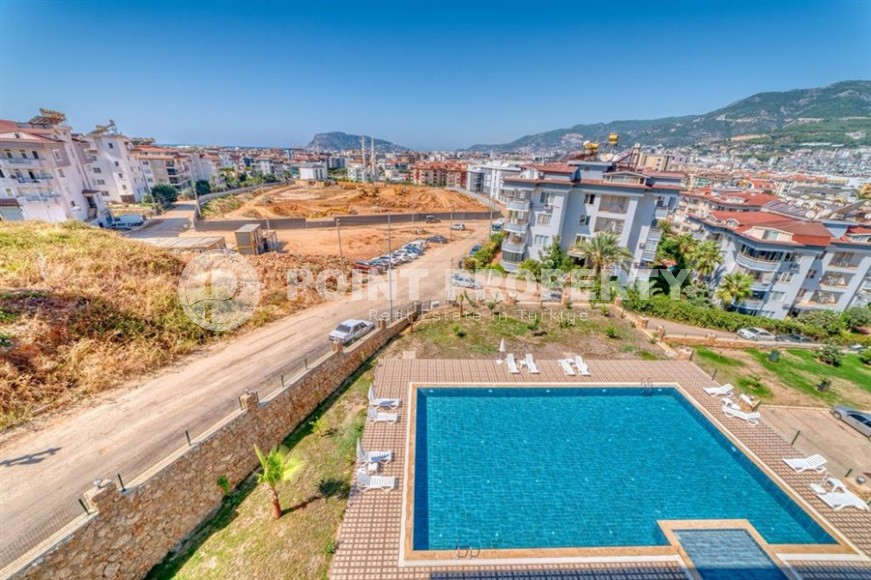 Стильная двухуровневая квартира с панорамным видом на горы, в центре популярного района Аланьи - Оба-id-6130-фото-21