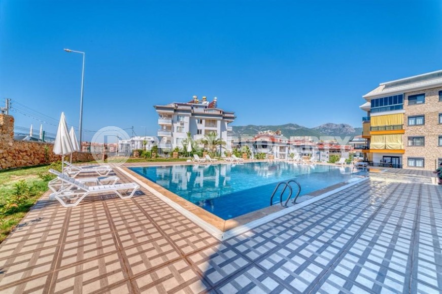 Стильная двухуровневая квартира с панорамным видом на горы, в центре популярного района Аланьи - Оба-id-6130-фото-22