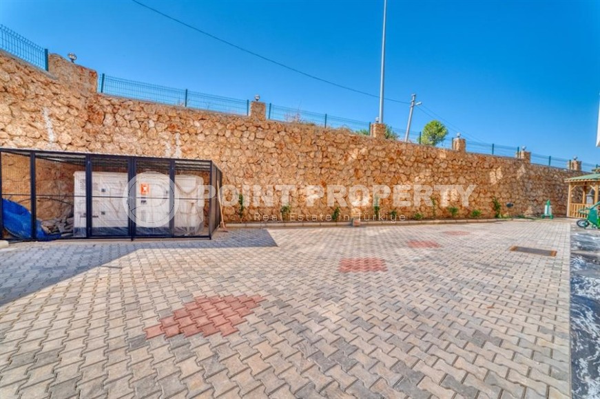 Стильная двухуровневая квартира с панорамным видом на горы, в центре популярного района Аланьи - Оба-id-6130-фото-24