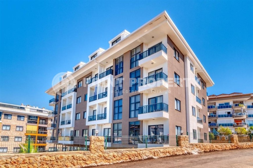 Стильная двухуровневая квартира с панорамным видом на горы, в центре популярного района Аланьи - Оба-id-6130-фото-25