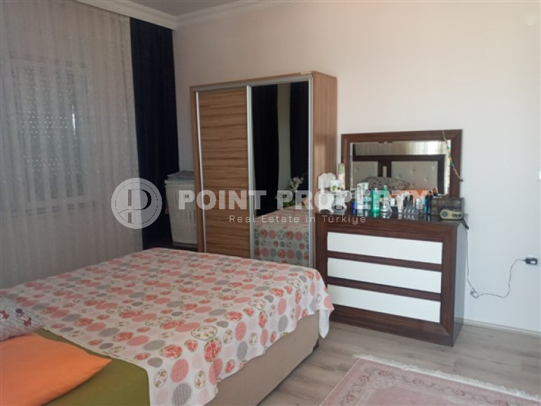 Видовая квартира 3+1, 120м², в доме городского типа в районе Газипаша, Алания-id-1483-фото-9