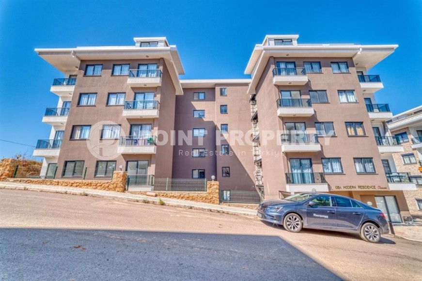 Стильная двухуровневая квартира с панорамным видом на горы, в центре популярного района Аланьи - Оба-id-6130-фото-26