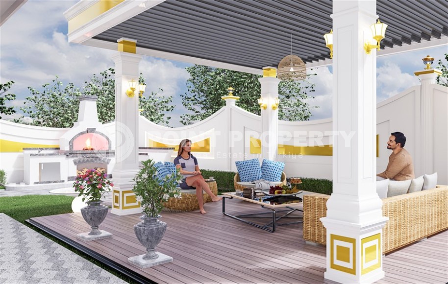 Compact apartment 1+1, with a total area of 52 m2, in a residential complex under construction, three kilometers from the sea-id-6133-photo-9