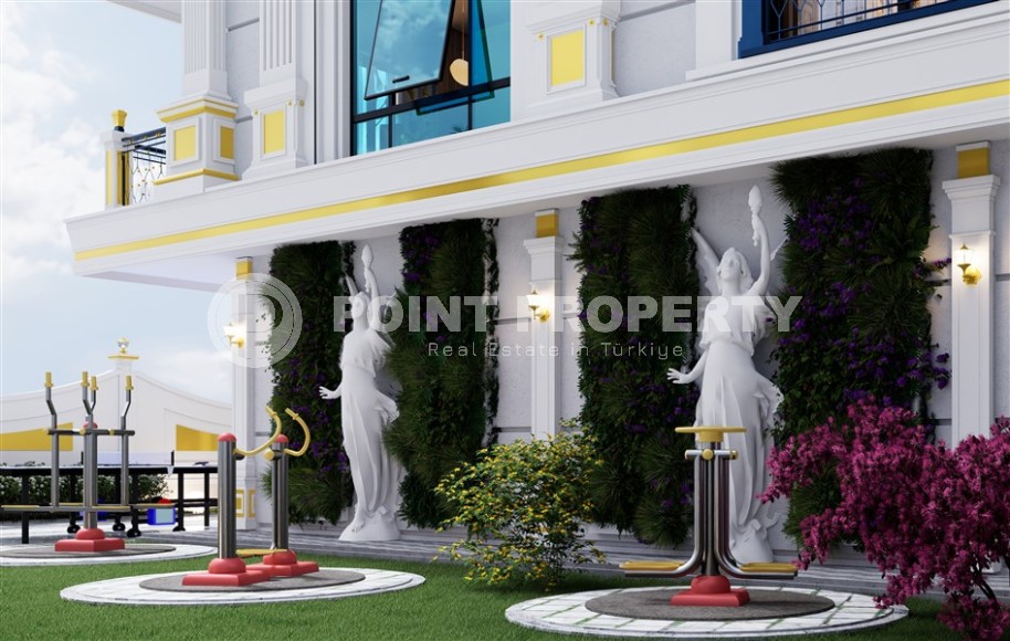 Compact apartment 1+1, with a total area of 52 m2, in a residential complex under construction, three kilometers from the sea-id-6133-photo-13