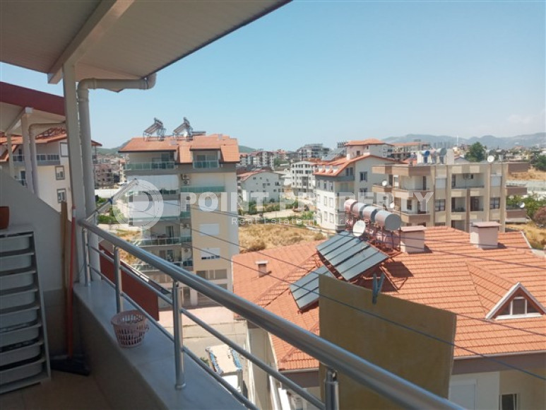 Видовая квартира 3+1, 120м², в доме городского типа в районе Газипаша, Алания-id-1483-фото-15