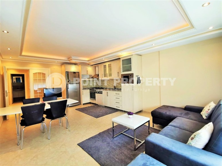 Comfortable furnished apartment 2+1, on an area of 100 m2, in the center of the popular area of Alanya - Lower Oba-id-6135-photo-1