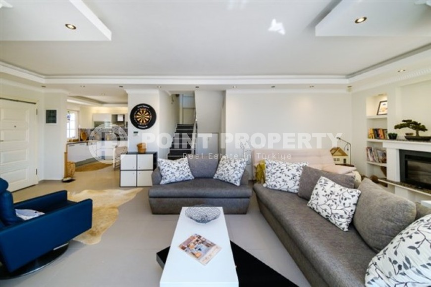 Отдельно стоящая вилла с бассейном и садом, в живописном, престижном районе Аланьи - Хасбахче-id-6138-фото-2