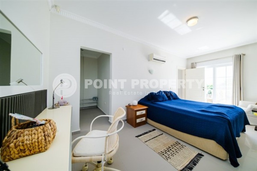 Отдельно стоящая вилла с бассейном и садом, в живописном, престижном районе Аланьи - Хасбахче-id-6138-фото-6