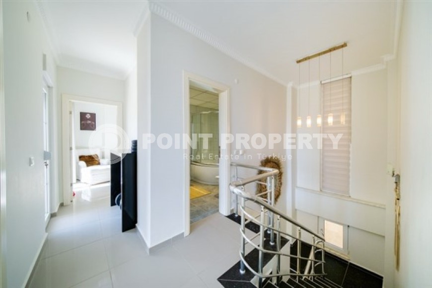 Отдельно стоящая вилла с бассейном и садом, в живописном, престижном районе Аланьи - Хасбахче-id-6138-фото-9