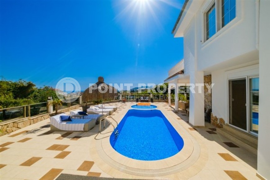 Отдельно стоящая вилла с бассейном и садом, в живописном, престижном районе Аланьи - Хасбахче-id-6138-фото-20