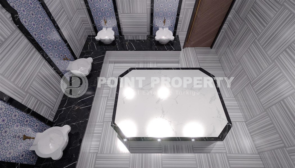 A cozy complex under construction in the Gazipasa area. Apartments at budget prices.-id-1064-photo-10