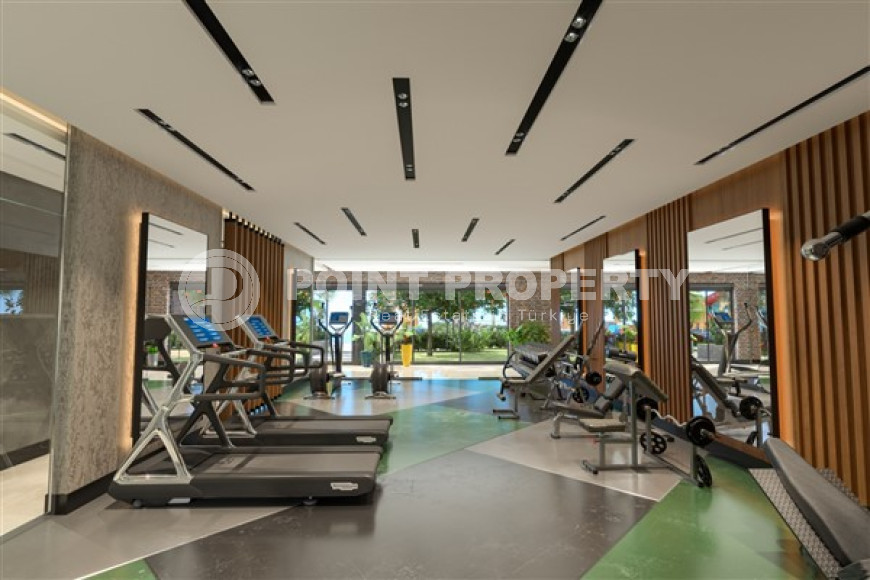 Двухкомнатная квартира, 55м², в комплексе премиум класса в Каргыджаке, 700м от моря-id-1485-фото-24