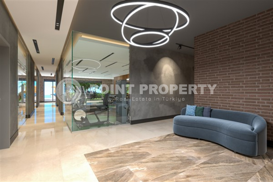 Двухкомнатная квартира, 55м², в комплексе премиум класса в Каргыджаке, 700м от моря-id-1485-фото-26