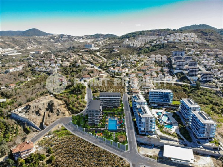 Двухкомнатная квартира, 55м², в комплексе премиум класса в Каргыджаке, 700м от моря-id-1485-фото-29