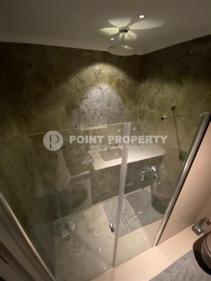 Меблированная трехкомнатная квартира, 122м², на первой береговой линии в районе Алании - Каргыджак.-id-1486-фото-6