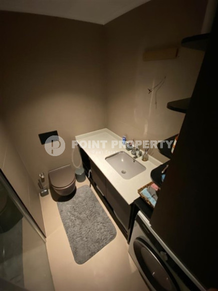 Меблированная трехкомнатная квартира, 122м², на первой береговой линии в районе Алании - Каргыджак.-id-1486-фото-7