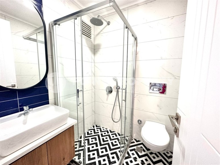 Компактная, комфортабельная квартира 1+1, на площади 40 м2, в 200 метрах от пляжа, в самом центре Аланьи-id-6151-фото-7