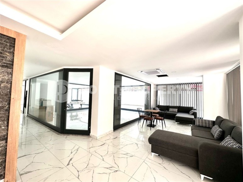 Компактная, комфортабельная квартира 1+1, на площади 40 м2, в 200 метрах от пляжа, в самом центре Аланьи-id-6151-фото-9