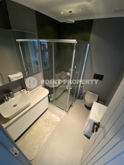 Меблированная трехкомнатная квартира, 122м², на первой береговой линии в районе Алании - Каргыджак.-id-1486-фото-10