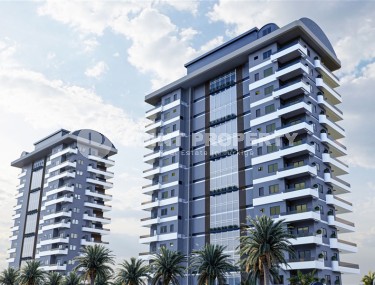 New apartment in a residential complex at the final stage of construction, in the center of a modern, developed area of Alanya - Mahmutlar-id-6152-photo-1