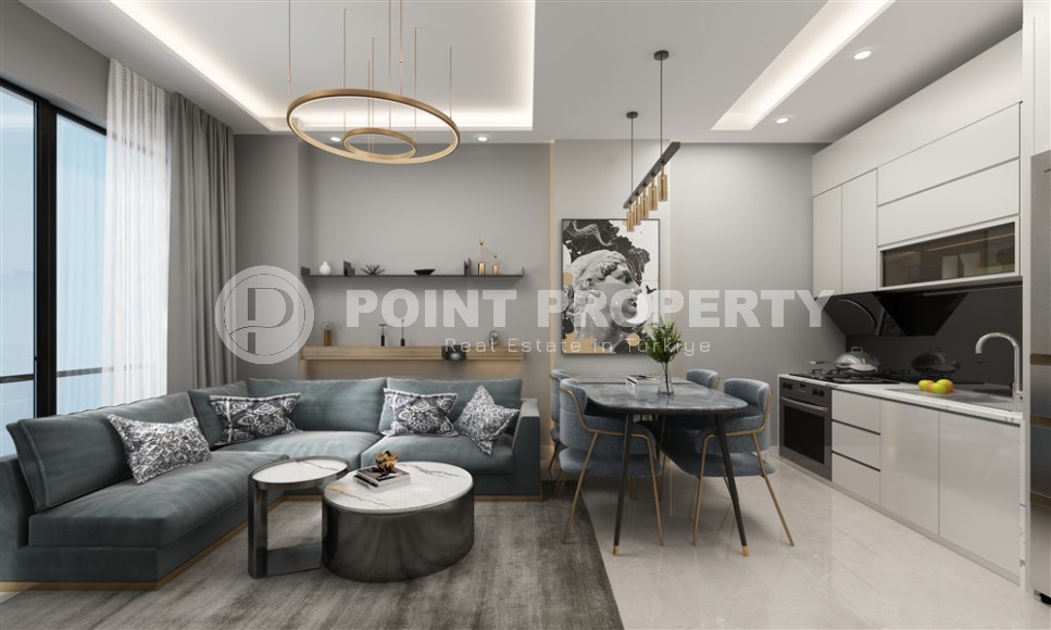 A complex with an excellent location in the Kestel area. Favorable prices for apartments-id-1065-photo-2