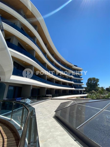 Меблированная трехкомнатная квартира, 122м², на первой береговой линии в районе Алании - Каргыджак.-id-1486-фото-21