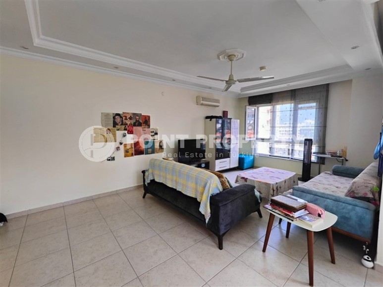 Меблированная квартира с двумя спальными комнатами, в центре спокойного района Аланьи - Тосмур-id-6155-фото-2