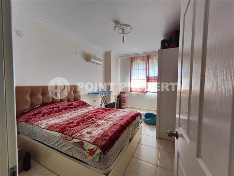 Меблированная квартира с двумя спальными комнатами, в центре спокойного района Аланьи - Тосмур-id-6155-фото-6