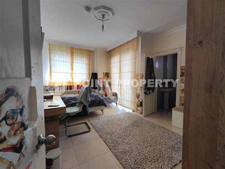 Меблированная квартира с двумя спальными комнатами, в центре спокойного района Аланьи - Тосмур-id-6155-фото-7