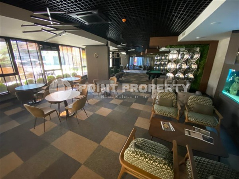 Меблированная трехкомнатная квартира, 122м², на первой береговой линии в районе Алании - Каргыджак.-id-1486-фото-28