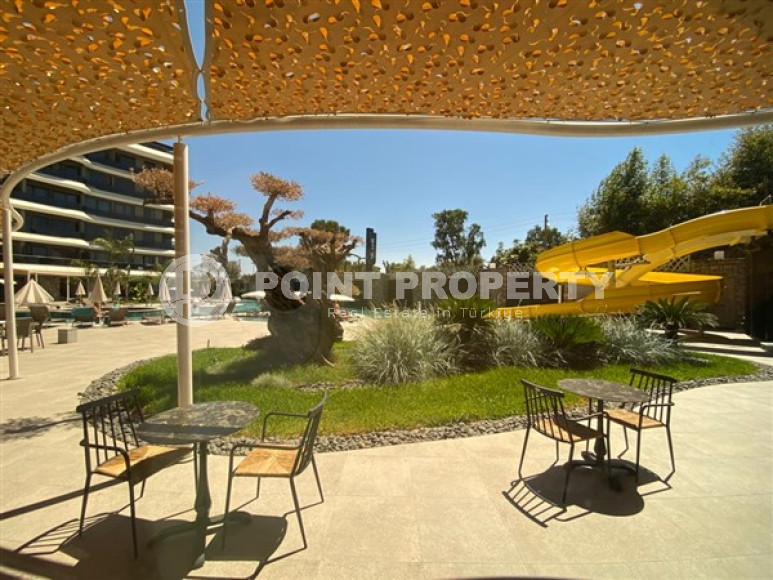 Меблированная трехкомнатная квартира, 122м², на первой береговой линии в районе Алании - Каргыджак.-id-1486-фото-33