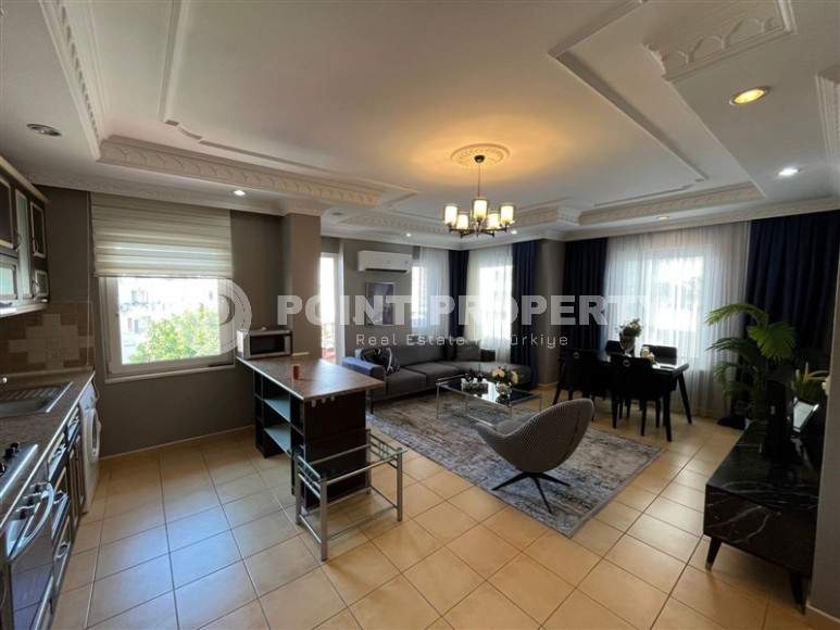 Квартира с современным дизайном, стильной мебелью и бытовой техникой, в самом центре Аланьи-id-6157-фото-3