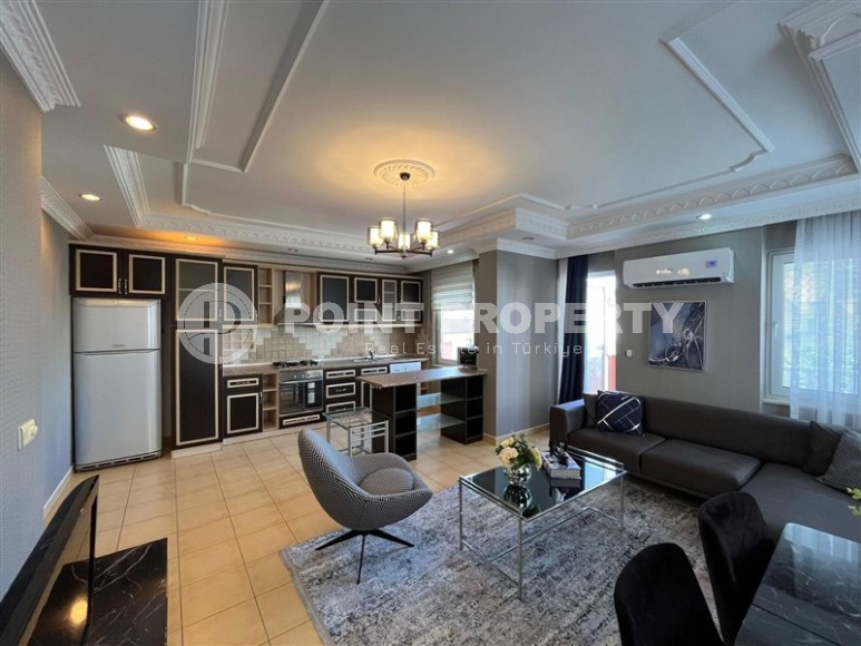 Квартира с современным дизайном, стильной мебелью и бытовой техникой, в самом центре Аланьи-id-6157-фото-2