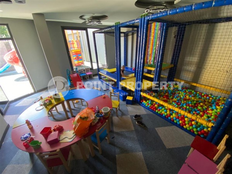 Меблированная трехкомнатная квартира, 122м², на первой береговой линии в районе Алании - Каргыджак.-id-1486-фото-34