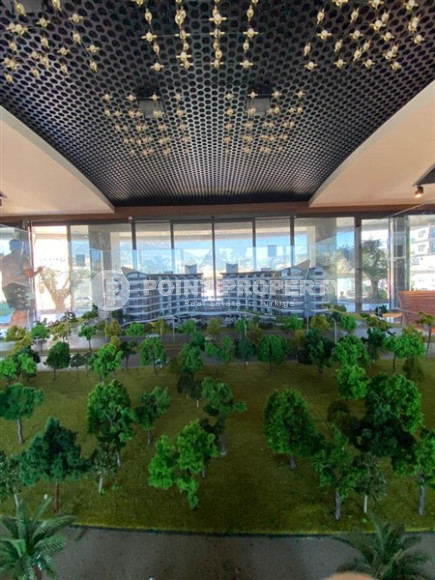 Меблированная трехкомнатная квартира, 122м², на первой береговой линии в районе Алании - Каргыджак.-id-1486-фото-35