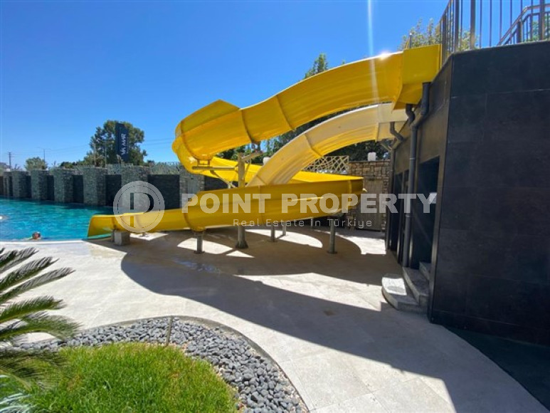 Меблированная трехкомнатная квартира, 122м², на первой береговой линии в районе Алании - Каргыджак.-id-1486-фото-37