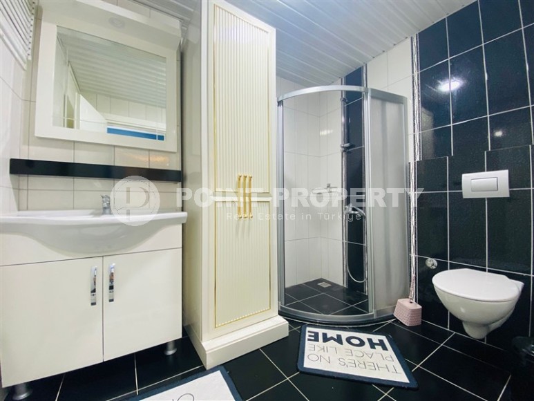 Современная, комфортабельная квартира 2+1, в 150 метрах от моря, в центре спокойного района Аланьи - Кестель-id-6160-фото-14