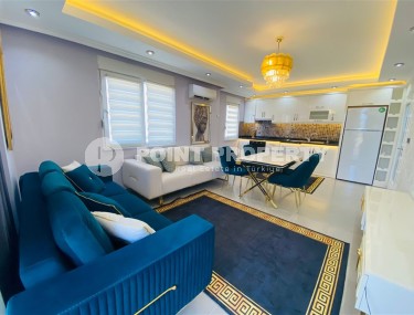 Современная, комфортабельная квартира 2+1, в 150 метрах от моря, в центре спокойного района Аланьи - Кестель-id-6160-фото-1