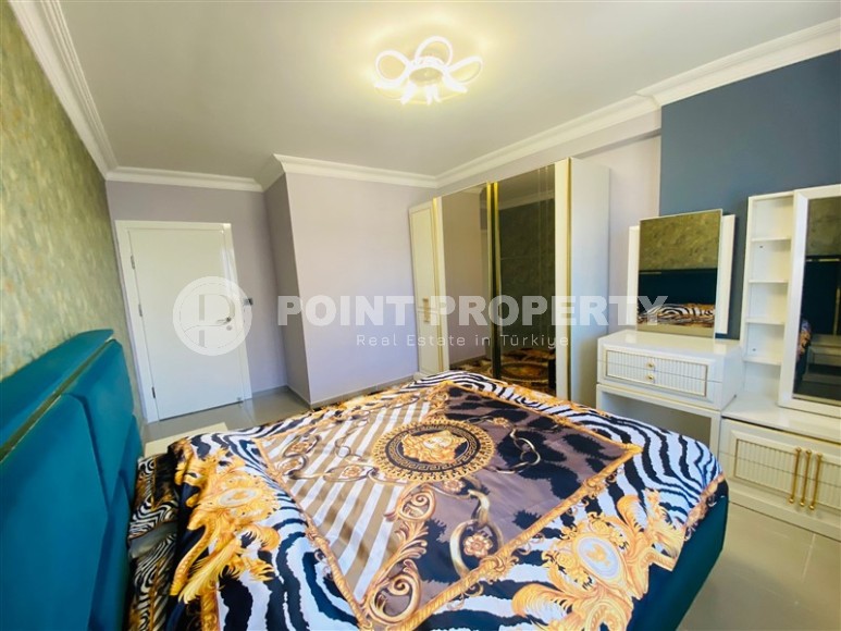 Современная, комфортабельная квартира 2+1, в 150 метрах от моря, в центре спокойного района Аланьи - Кестель-id-6160-фото-10