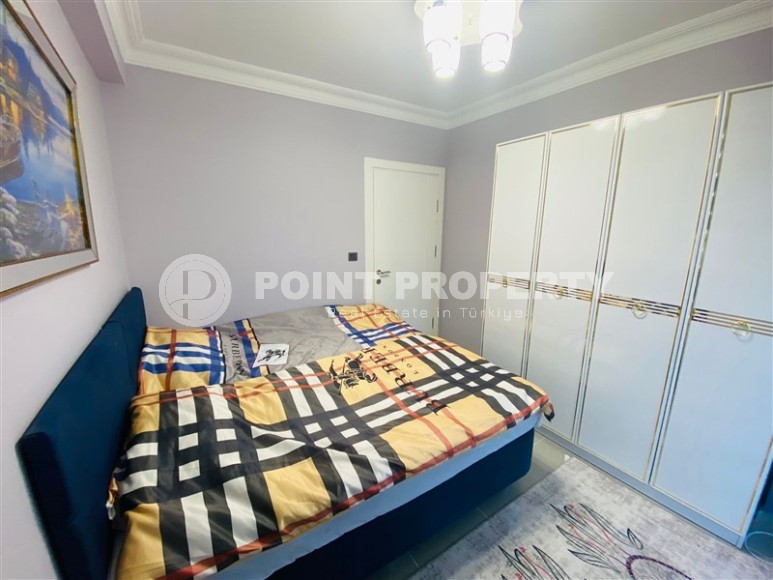 Современная, комфортабельная квартира 2+1, в 150 метрах от моря, в центре спокойного района Аланьи - Кестель-id-6160-фото-7